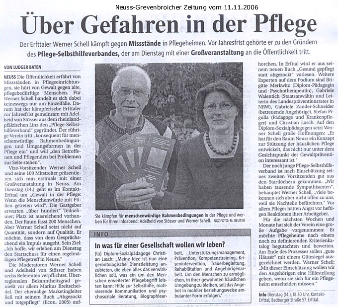 Gewalt in der Pflege